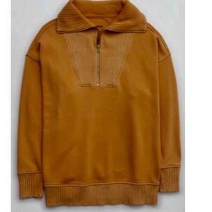 Aerie Down to Earth Quarter Zip